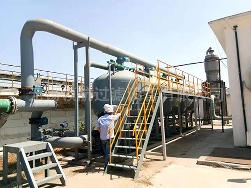 兗礦集團(tuán)-循環(huán)水過濾器工程